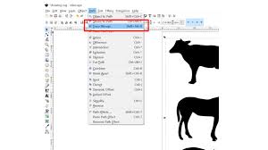 How To Convert Png To Svg In Inkscape Svg Converter Animal Silhouette
