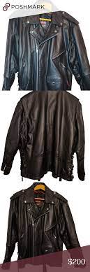Nwot Interstate Leather Black Riding Jacket Fashion Clothes Design Pink North Face Jacket