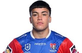Official NRL profile of Jacob Saifiti for Newcastle Knights