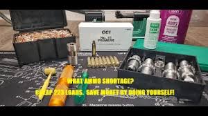 Ammo Shortage Load 223 Yourself And Save Big Youtube