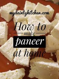 Homemade Paneer Indian Cottage Cheese Recipe How To Make Paneer Food To Make Food