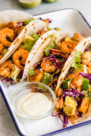20 quick and easy sides for fish tacos. Shrimp Tacos With Asian Cabbage Slaw Easy Weeknight Recipes