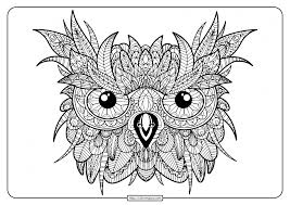Delete a page (or more) from a pdf file using google chrome, microsoft word, preview (mac) or a free pdf editor like smallpdf. Printable Owl Mandala Pdf Coloring Pages