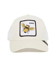 Goorin Bros Queen Bee Trucker Hat White Over The Rainbow Canada