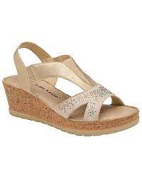 Dunlop Whitson Women S Wedge Sandals Womens Sandals Flat Womens Fashion Shoes Womens Sandals Wedges