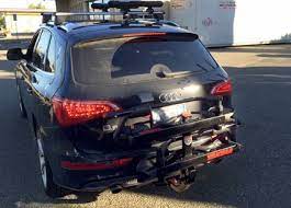 Yakima Thule Racks For Car And Bike Bike Trailer Hitch Trailer Hitch Trailer Hitch Installation