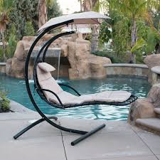 Or directly in the park for a delightful day of picnicking and play. Belleze Hanging Chaise Beige Lounger Chair Arc Stand Canopy Air Porch Swing Hammock Chair Walmart Com Walmart Com