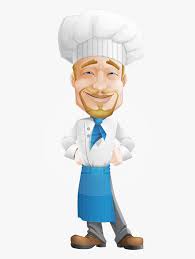 An illustration of a vintage chef holding a menu on a gingham background. Male Cook Cartoon Character Cartoon Characters Cartoon Chef Hd Png Download Transparent Png Image Pngitem