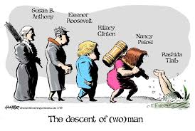 Political Cartoons Tooning Into Hillary The Descent Of Wo Man Washington Times Donald trump surrogate tweets cartoon of hillary clinton in blackface. political cartoons tooning into