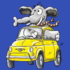 Elephant Car - Oldtimer' Kids' T-Shirt ...