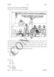 6 practice tests with answers. Upsr 2016 English Paper 013 Paper 1 Section A