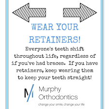 There is a time and place for braces. Did You Know That 25 Of Patients Will Have To Wear Braces Again Because They Didn T Wear Their Retainer You Re Neve Orthodontics Straight Teeth Good To Know