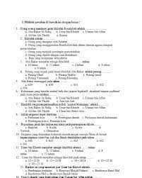 Jawablah soal dibawah ini dengan cara memilih satu jawaban yang paling tepat dan benar! Soal Soal Dan Jawaban Ski Kelas Xi1 Genap Soal Uas Sejarah Kebudayaan Islam Ski Kelas 12 Sma Ma Semester 1 Mariyadi Com Agama Yang Disebarkan Oleh Bangsa Portugsi Di Daerah Pendudukannya Adalah