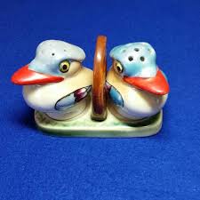 Vintage Bird Salt And Pepper Shakers Vintage Bird Salt And Pepper Shaker Set With Holder Kookaburra Bird Salt And Pepper Shaker Set Kingfish Stuffed Peppers Salt And Pepper Salt And Pepper Set