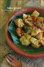 Tahu Gejrot Makanan Sehat Makan Malam Resep Tahu