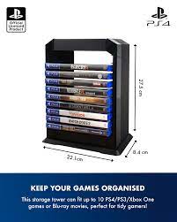 Maybe you would like to learn more about one of these? Official Sony Playstation 4 Ps4 Premium Games Tower Holder Numskull