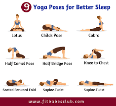 9 Yoga Poses For Better Sleep Workout For Beginners Yoga For Beginners Yoga Poses