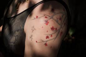 It's amazing how just a light since this adorable cherry blossom tree tattoo is placed on woman's body, it represents. Cherry Blossom Tattoos