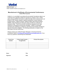 Iaa7654321@gmail.com 2815 ford street brooklyn ny 11235 tel: Manufacturer S Certificate Of Environmental Conformance