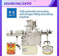 Can Seamer Automatic Powder Canning Vacuum Nitrogen Flushing Can Sealing  Machine