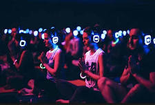 Twisted Cow Silent Disco Yoga