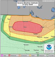 In ks (clearwater could be hit) {no eas}. Mpr Weather Alert Widespread Damaging Wind Event Likely Across Minn Friday Night Mpr News