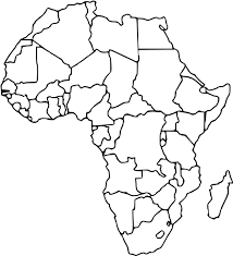 Blank map of africa created with mapsvg. Download Hd Contemporary Design Blank Africa Map 15 Africa Blank Africa Political Map Without Names Transparent Png Image Nicepng Com