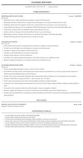 Use these free web developer resume examples and writing guide proven to help you land your dream web dev job in 2021. Backend Developer Resume Sample Mintresume
