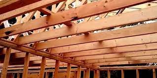 If this is the case with your structure, use the floor joist table to determine maximum joist length/load. Professional Roofers Explain Joists Trusses And Rafters