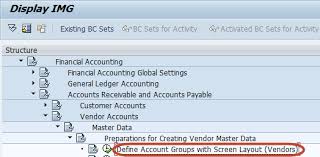 How To Create A Vendor Account Group In Sap Fico