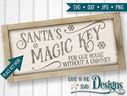 Santa magic key svg christmas holiday digital svg file for. Pin On Svg Files By Ewenme Designs