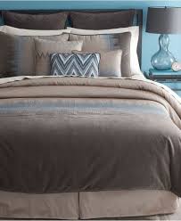 Amazon Com Bryan Keith Jackson 9 Piece King Comforter Bed In A Bag Set Taupe Blue California King Bedroom Sets King Bedroom Sets King Comforter Sets