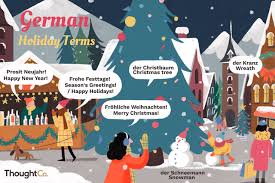 Traditional Holiday Terms In German German Christmas Greetings Happy Christmas Eve Happy Birthday In German