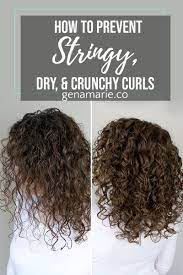 How To Prevent Stringy Dry Crunchy Curls Ft Curlsmith Curly Hair Styles Natural Wavy Hair Dry Curly Hair