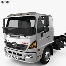 日野レンジャー) is a medium or heavy duty commercial truck manufactured by japanese automobile manufacturer hino motors since . Hino 500 Fd 1124 Chassis Truck 2016 3d Model Vehicles On Hum3d
