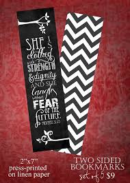 It marks a place that you want to find again easily. Set Of 5 Proverbs 31 25 Bookmarks Etsy Chalkboard Art Quotes Scripture Art Bookmarks