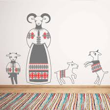 Cai Verzi Pe Pereti Berze Autocolant Decorativ De Perete