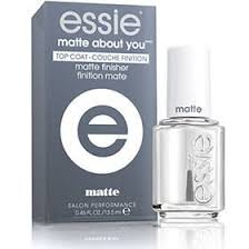 If you're looking to give your glossy polish a matte twist, you need to haul essie's matte about you nail polish top coat. Essie Top Coat Matte Finisher 13 5 Ml Walmart Canada