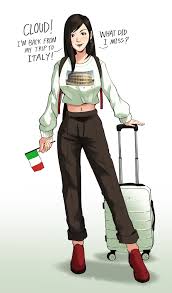 Tifa Comes Back From Her Trip 