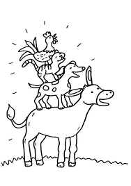 Hallo, ich kann leider nirgens finden wie groß die zahlen im original ausgedruckt sind, ich benötige große zahlen. Ausmalbild Marchen Bremer Stadtmusikanten Zum Ausmalen Kostenlos Ausdrucken Bremer Stadtmusikanten Marchen Basteln Ausmalen