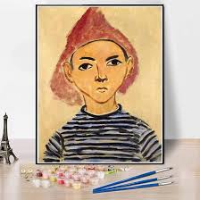 Amazon.com: DIY Oil Painting Kit,Portrait of Saul Stein Painting by Henri  Matisse Arts Craft for Home Wall Decor