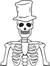 Printable Halloween Skeleton Coloring Page For Kids Halloween Coloring Halloween Coloring Pages Coloring Pages For Kids