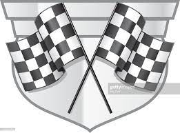 Checkered Flag Badge Free Vector Art Vector Free Stock Illustration