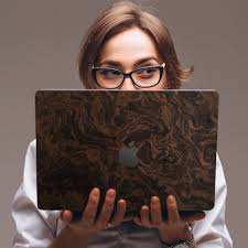 NATURAL WOOD NUT Root Skin Burl Skin MacBook Air 13 Cover Pro 13 Pro 14  Skin Pro 15 MacBook 16 2021 Pro Max M1 M2 M3 2022 Cover Decal
