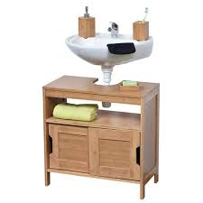 Our wood bathroom vanities selection has just what you need in order to update the look and feel of your bathroom. Evideco Freestanding Non Pedestal Under Sink Vanity Cabinet Bath Storage Wood Mahe