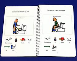 boys potty training kit for autism pecs visual aid for using the toilet handwashing pecs boy standing to go potty chart