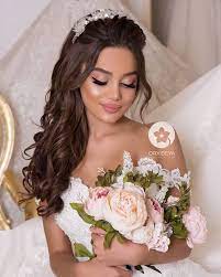 Bridal Shower Wedding Hair And Makeup Bride Makeup Pink Dress Makeup