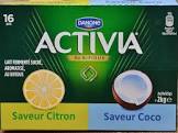 Activia Saveur Citron Et Saveur Coco