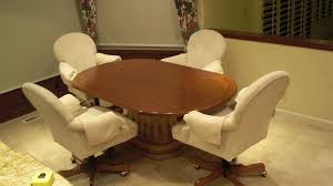 kitchen swivel chairs on casters a