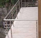 Silver Deck Stainless Steel Tubular Balcony Railing, For Home